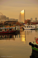 twilight in Yokohama...