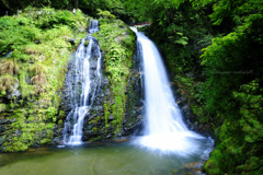 Shirogane waterfall...