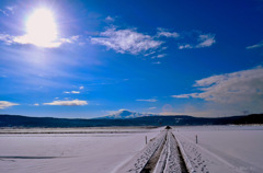 Blue sky...
