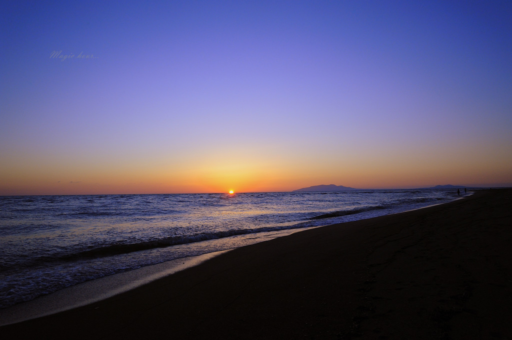 Magic hour...
