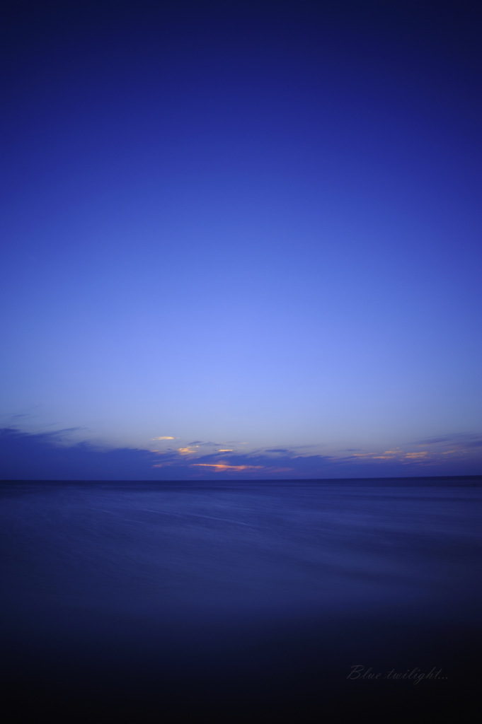 Blue twilight...