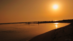 golden sunset...