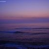 The moon in the dusk