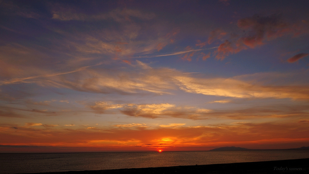 Today's sunsets...
