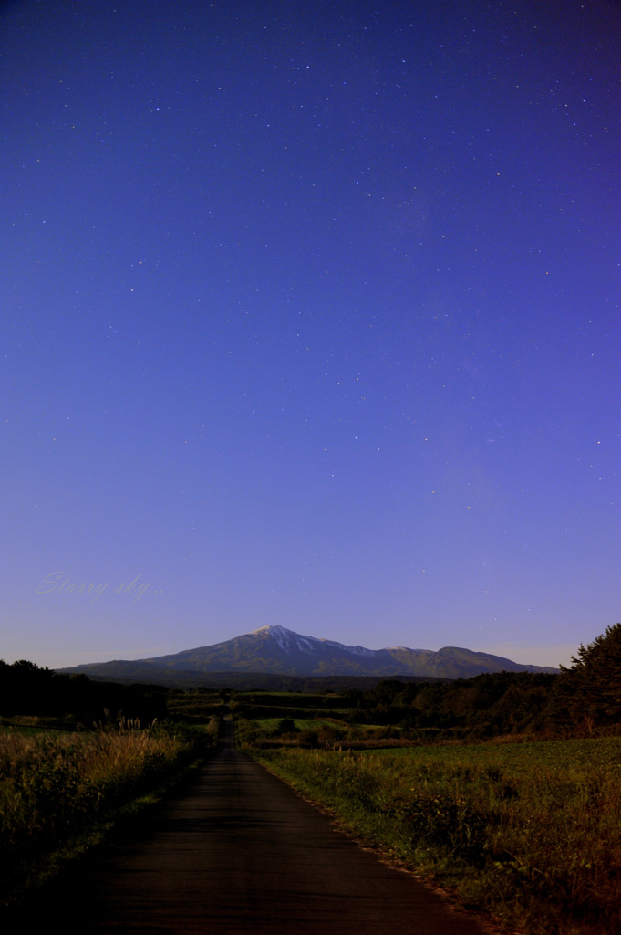 Starry sky...