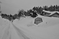True heavy snowfall area