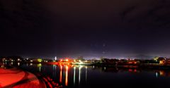 Honjo night view
