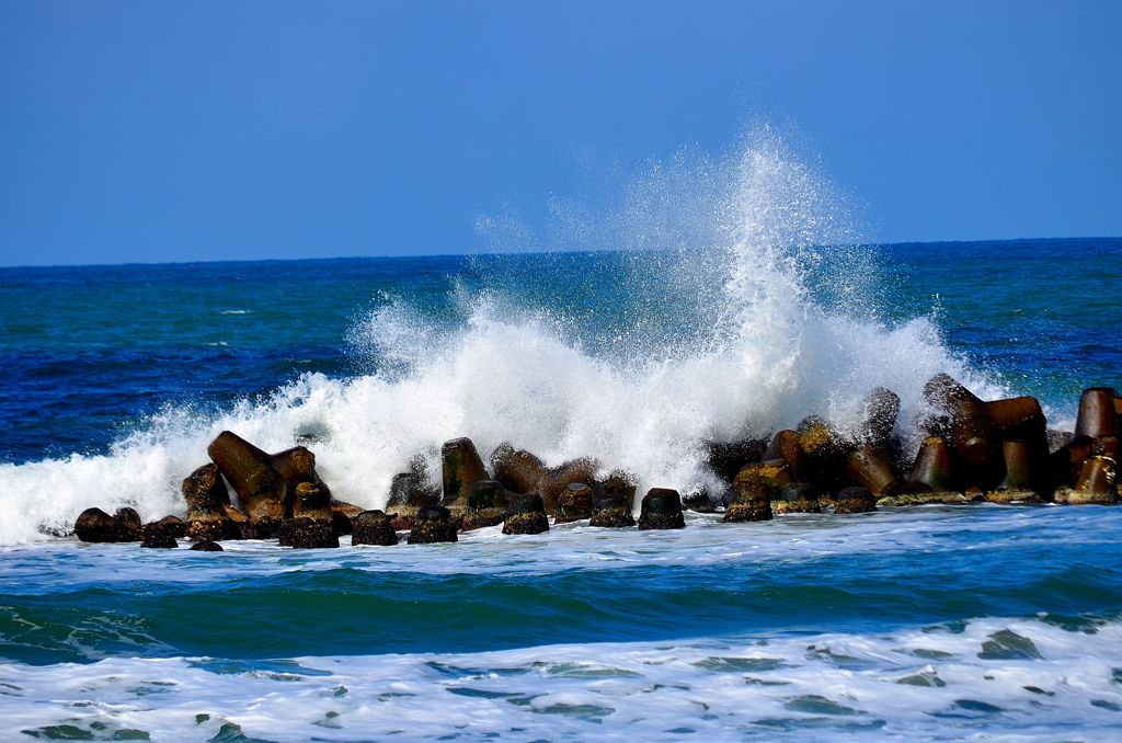 Spring sea spray