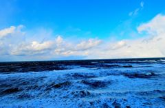 Blue and blue