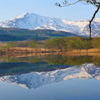 mountain in the mirror...