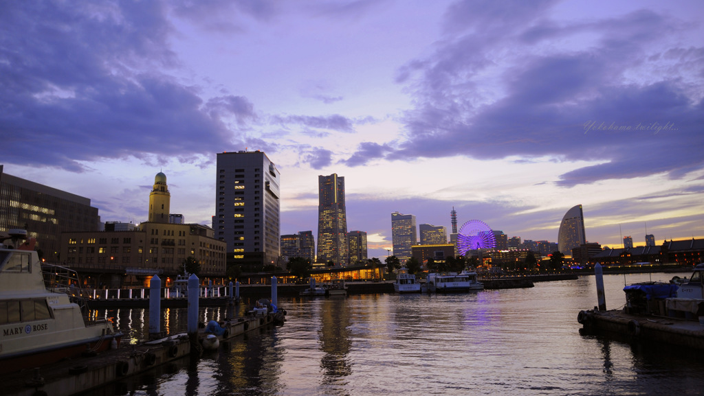 Yokohama twilight...