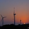 Among windmills