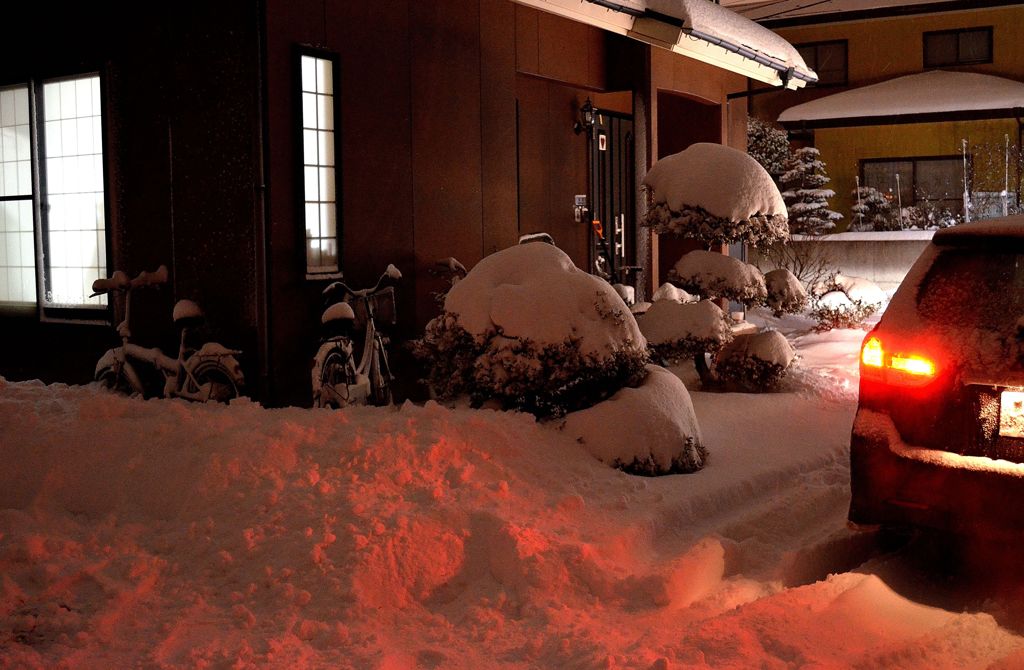 after snow removal