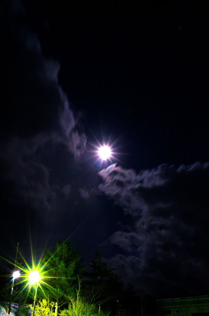Two shafts of light