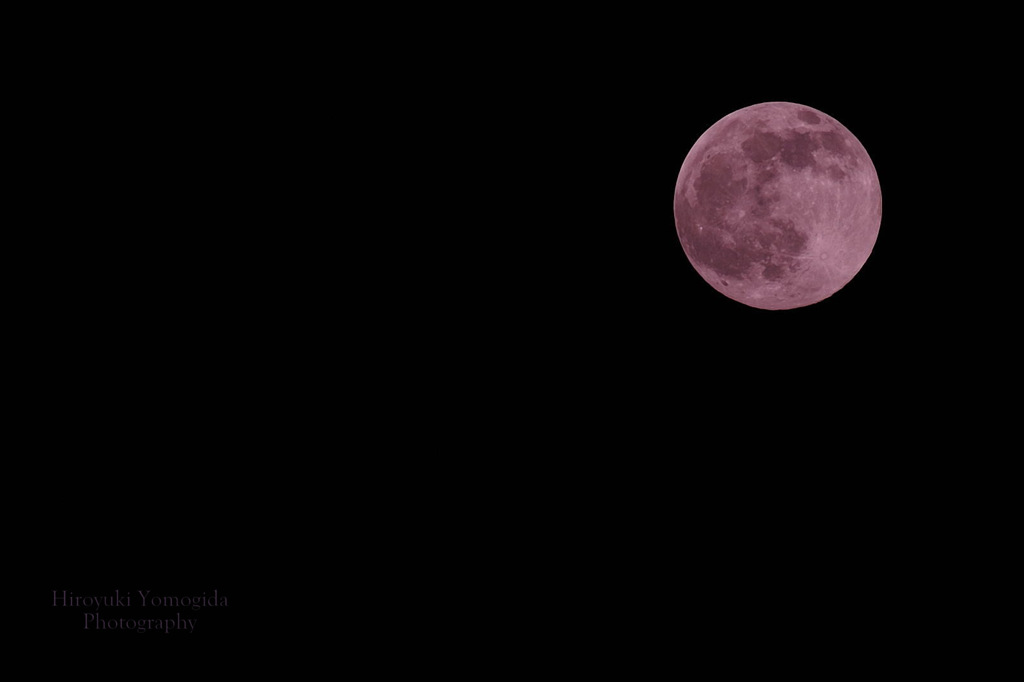 pink moon...