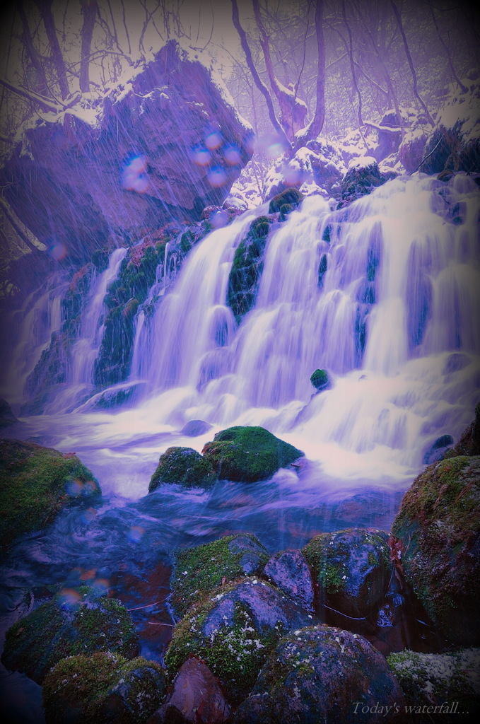 Winter waterfall...