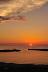Sunset...