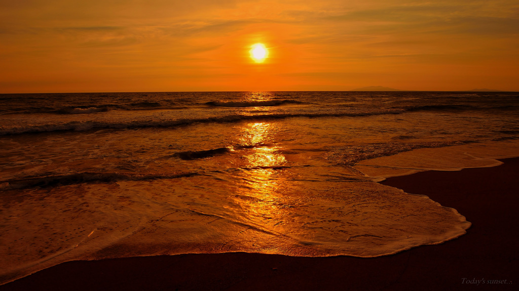 Today's sunset...