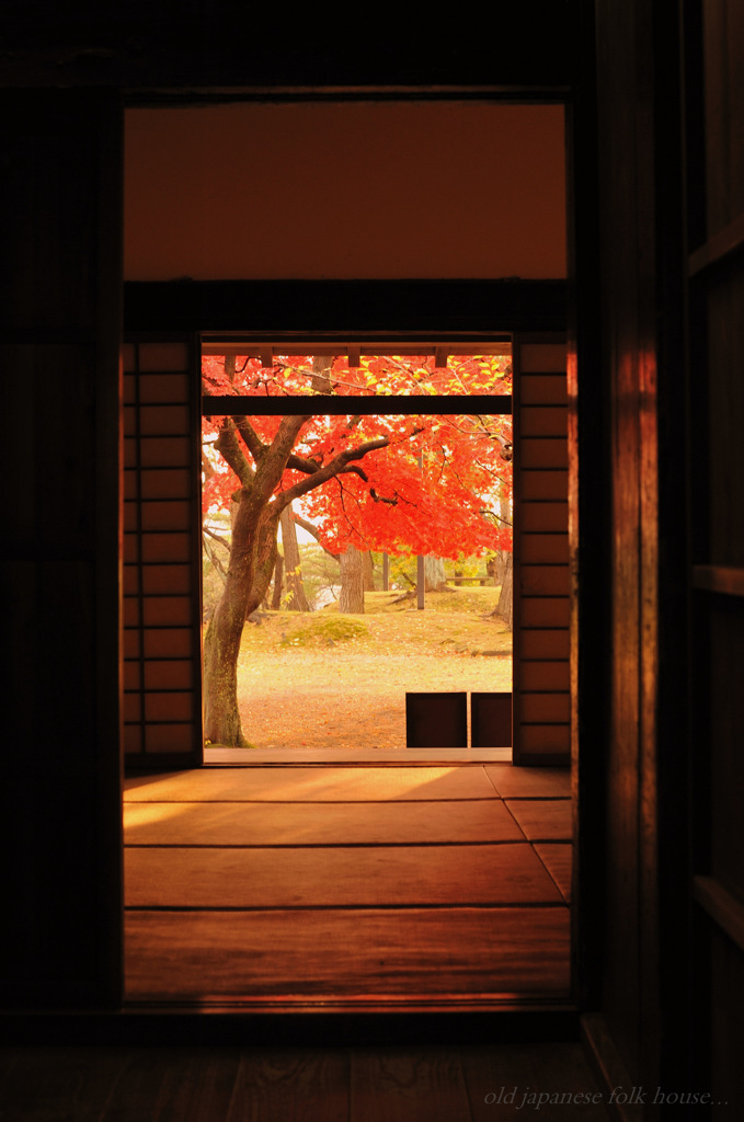 old japanese folk house...