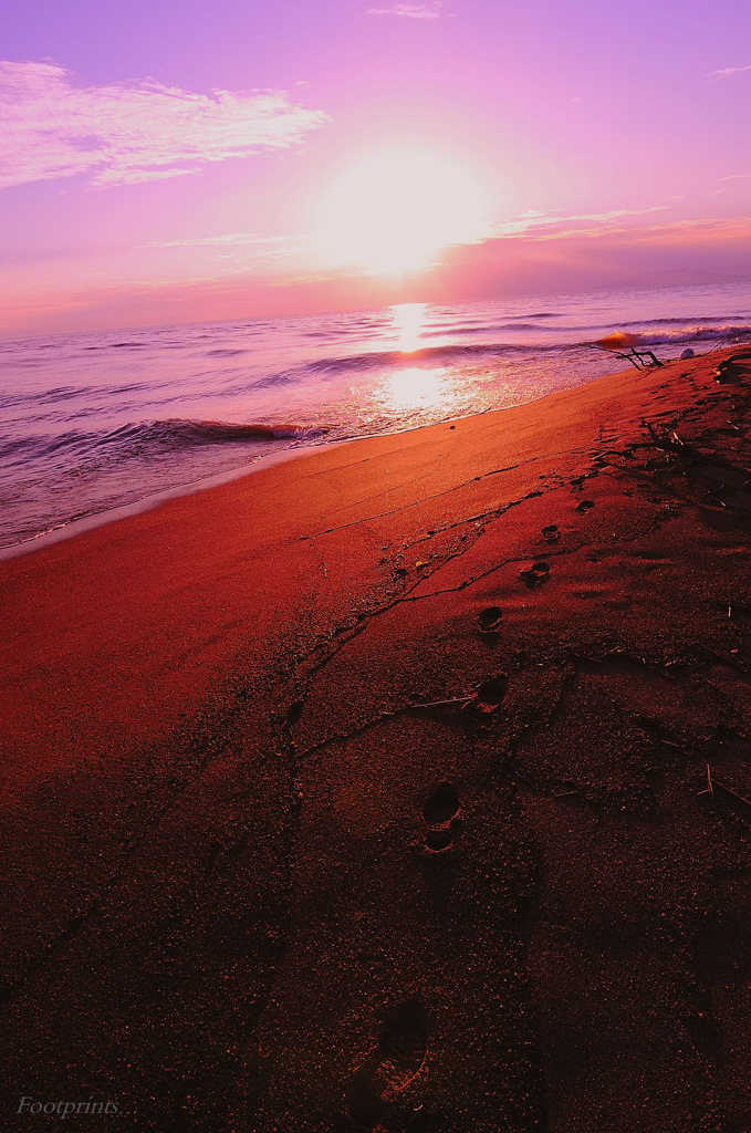 Footprints...
