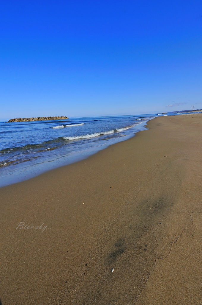 Blue sky...