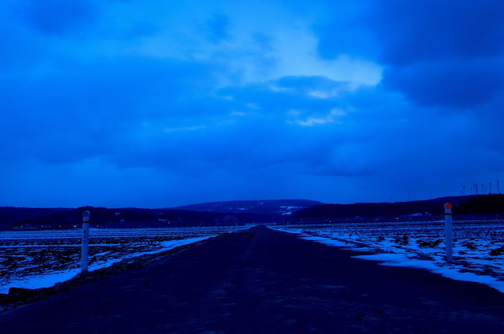 Straight road to spring