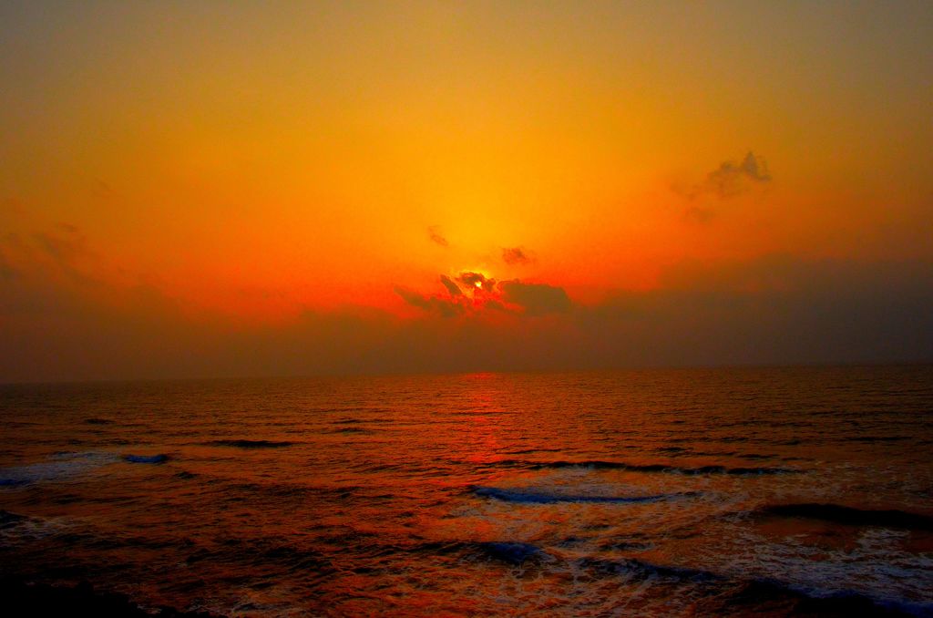 The Sea of Japan of the flame