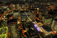 Yokohama night view...