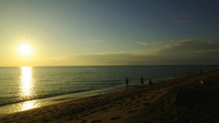 Play at sunset...