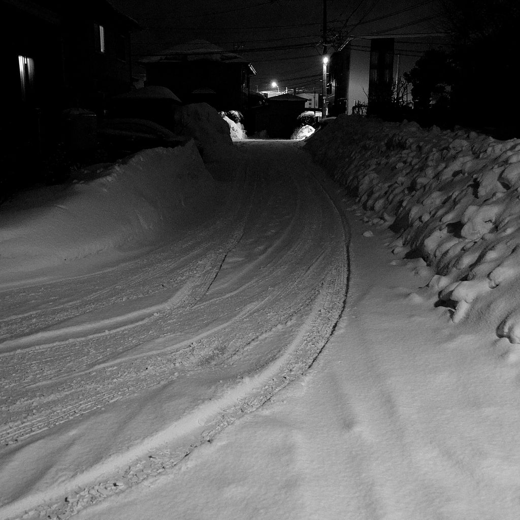 The snow which does not decrease