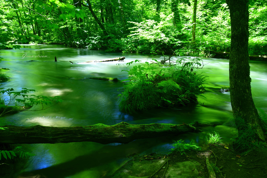 Green stream...