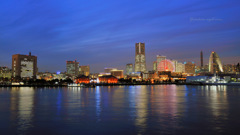 Yokohama night view...