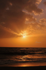 Sunset...