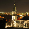 a city with a church...