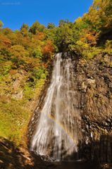rainbow falls...