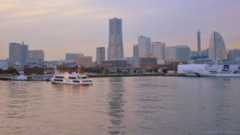 twilight in Yokohama...