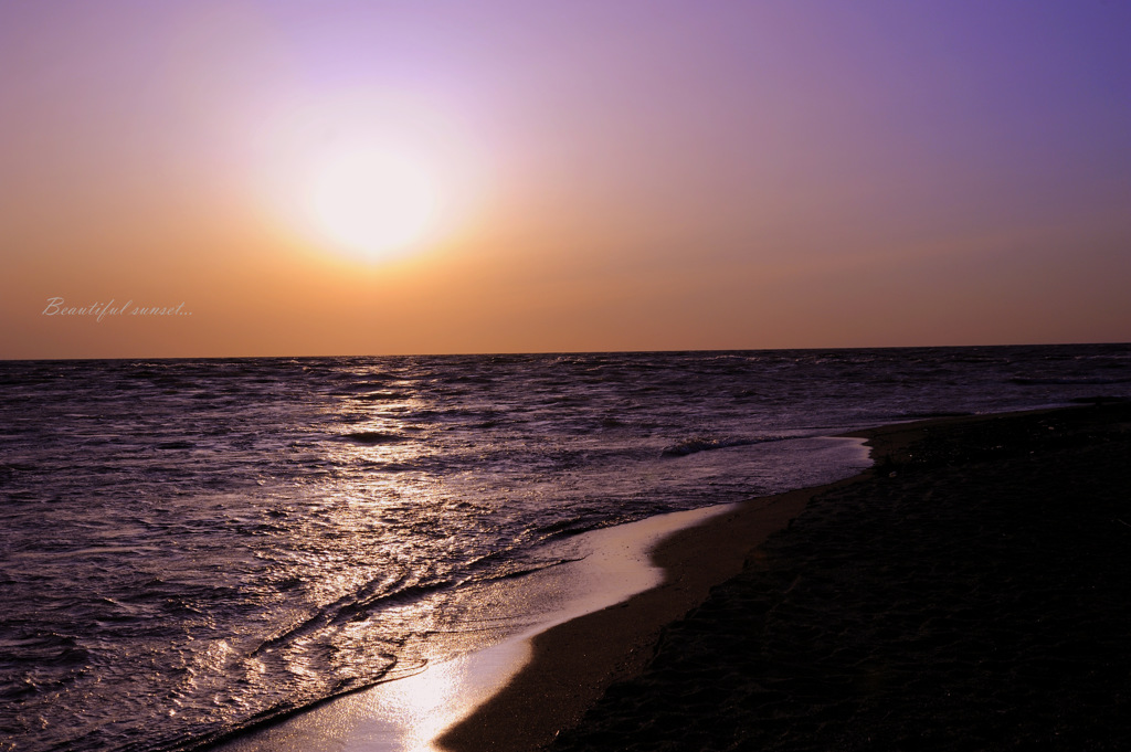 Beautiful sunset...