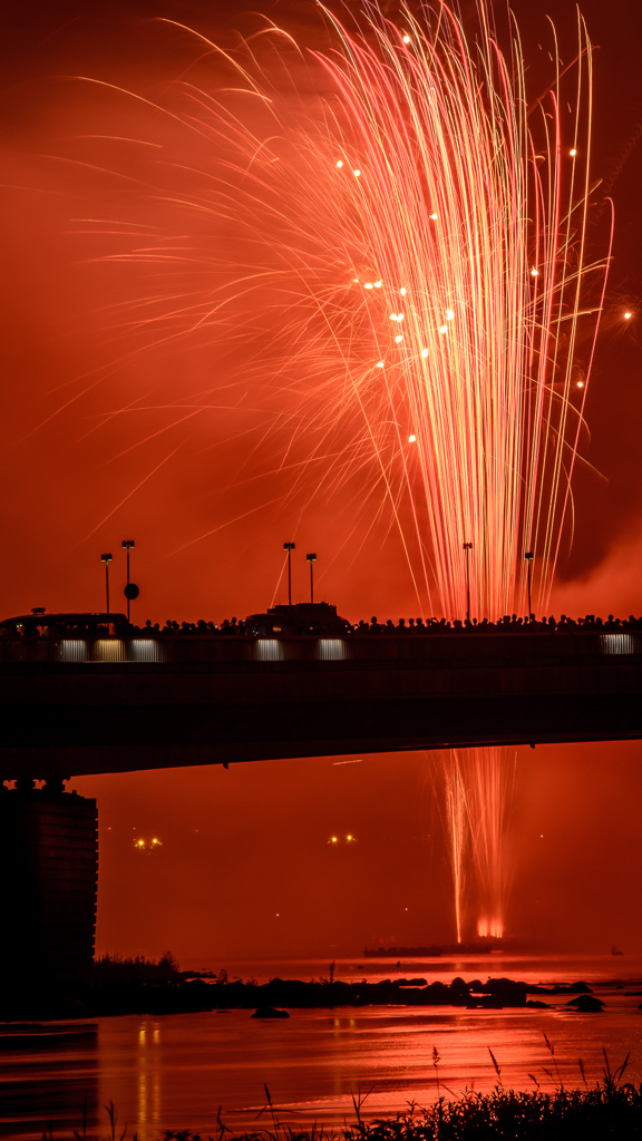 噴きあげhanabi