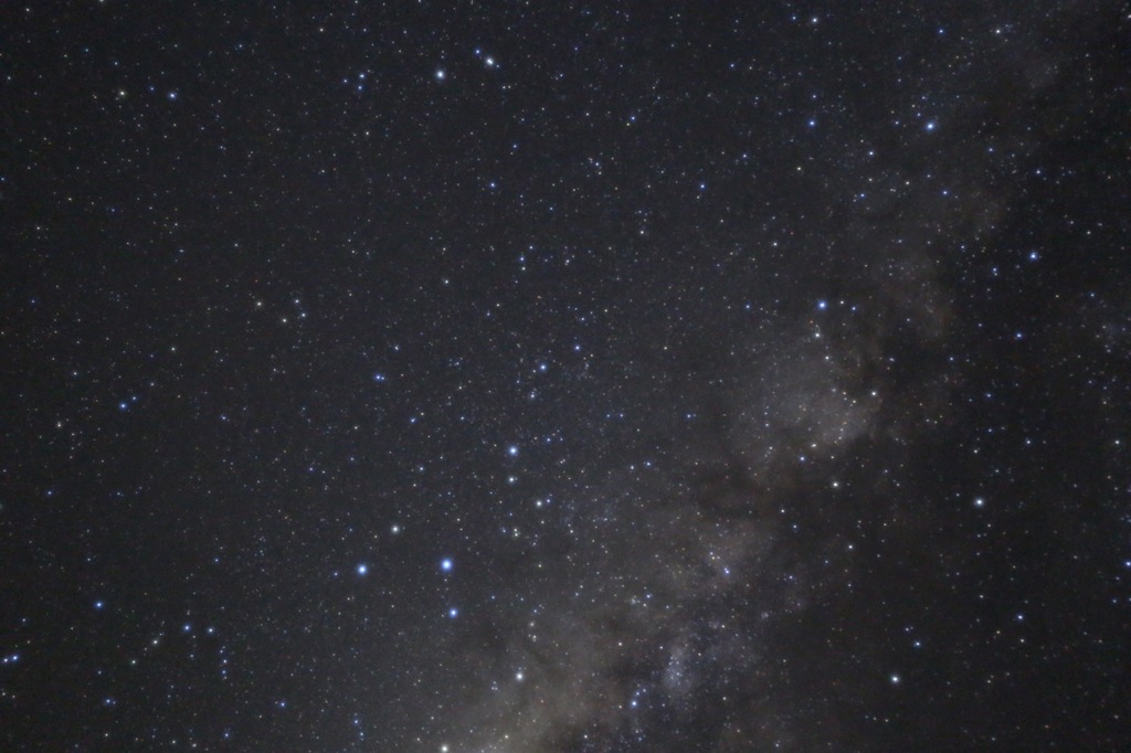 新月の天の川☆