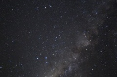 新月の天の川☆