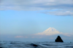 海からの富士山２
