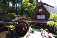 合掌造りの風景