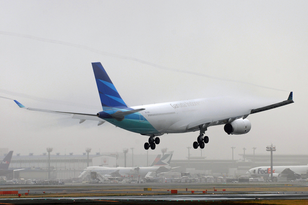 Low visibility＆vapour GA A330