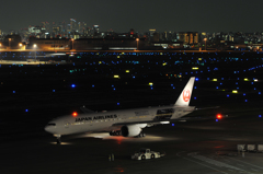 JAL777　サムライブルー応援ジェット