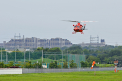富山県消防防災航空隊　Bell412