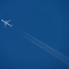 contrail boeing777