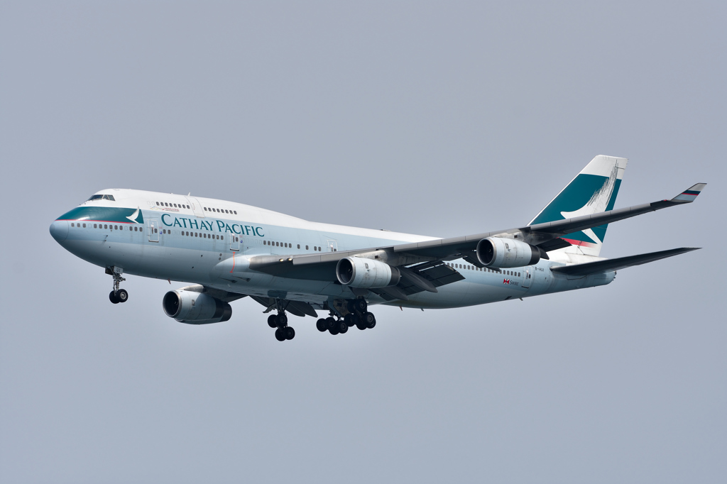 cathay pacific 747