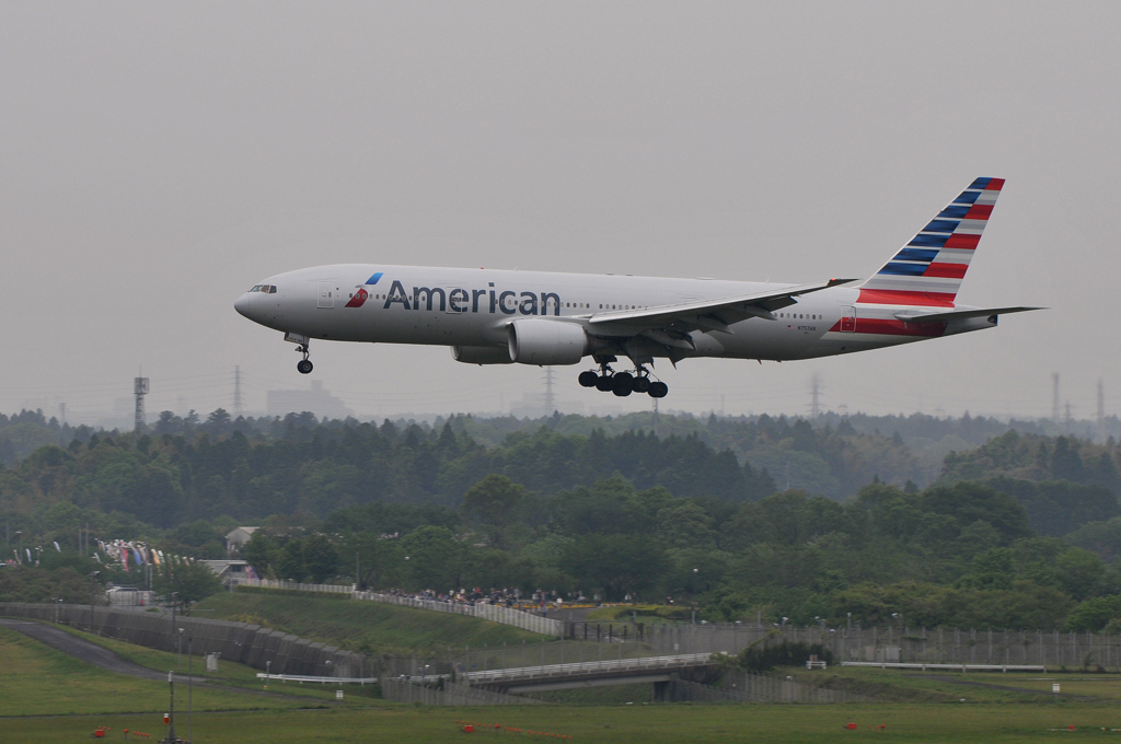 アメリカンB777