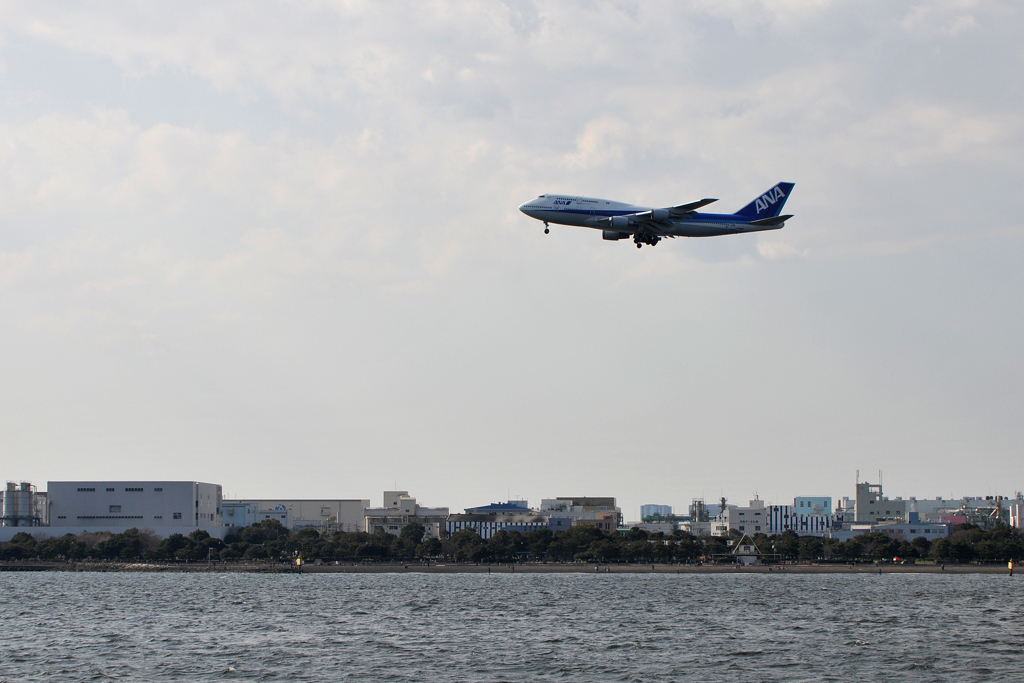 ジャンボRWY22アプローチ