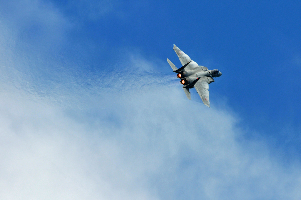 F-15 eagle AB燃焼中